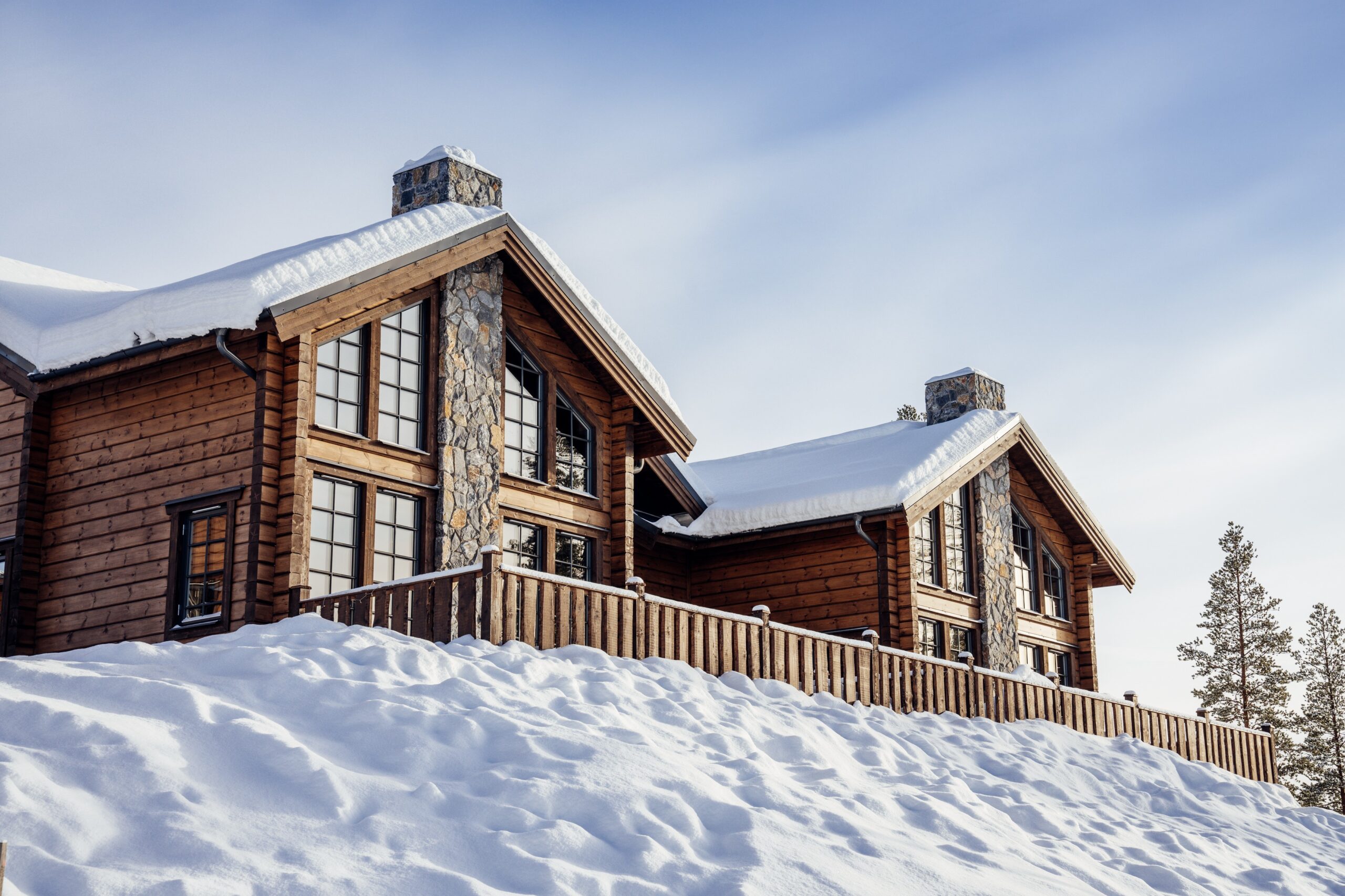 Timrad lodge i Idre Bergsby